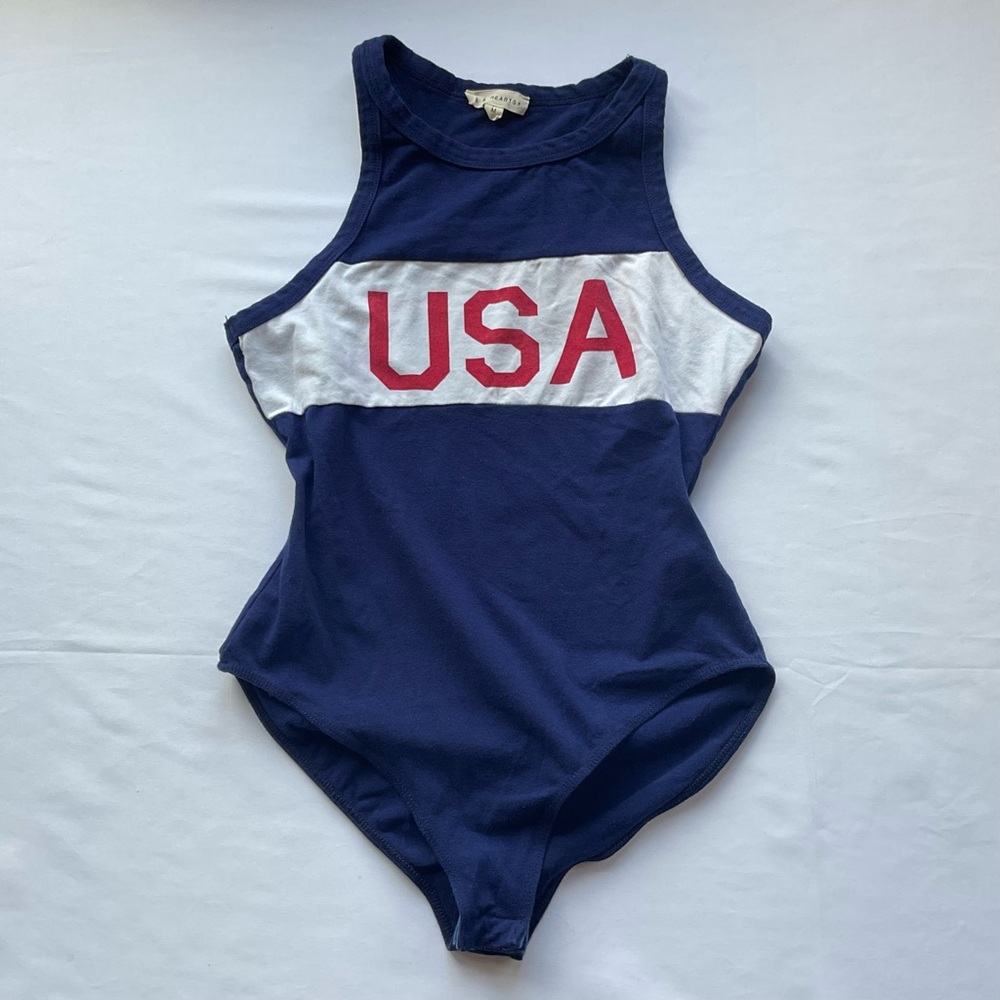 LA hearts USA bodysuit